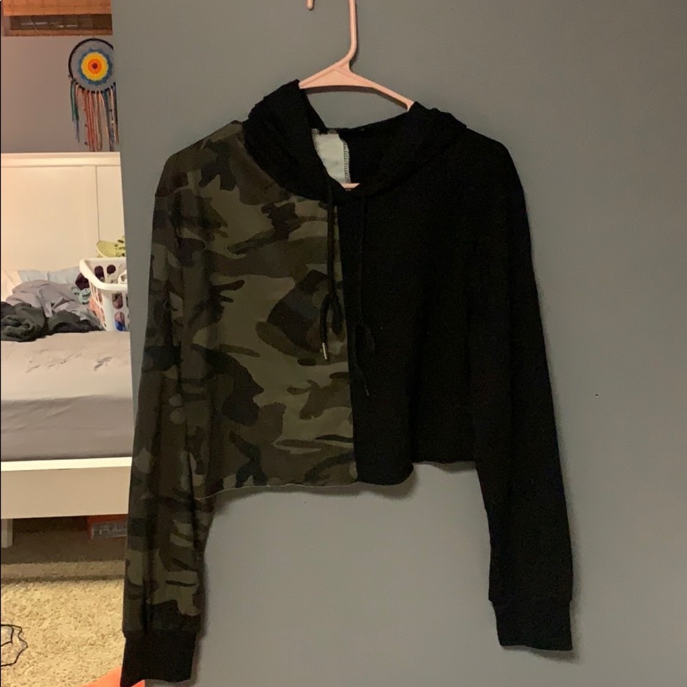 Shein cropped hoody